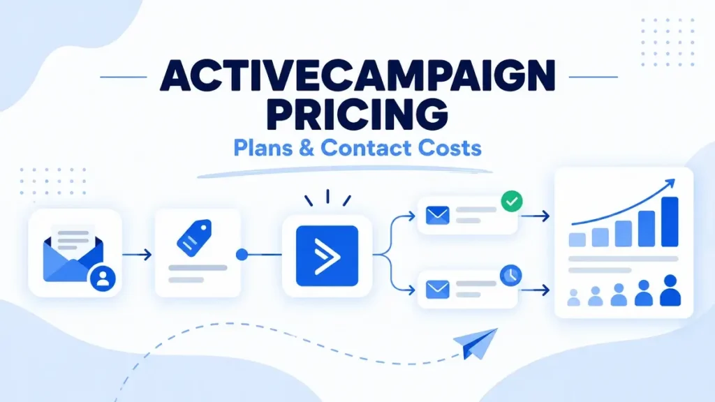 ActiveCampaign pricing guide with marketing automation, contacts and campaign workflows