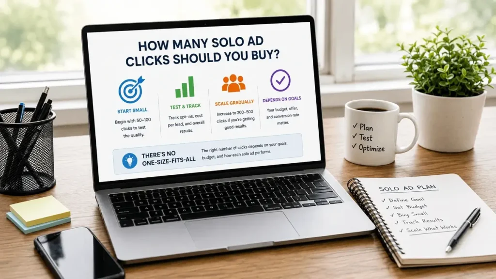 How Many Solo Ad Clicks Should You Buy