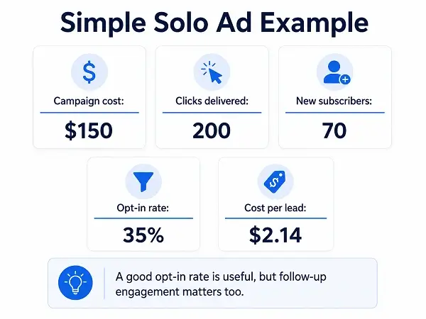 Simple Solo Ad Example Simple Solo Ad Example
