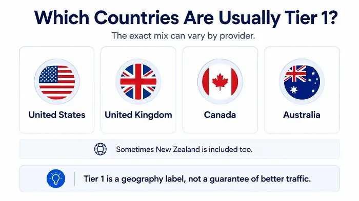 Which Countries Are Usually Tier 1 Which Countries Are Usually Tier 1